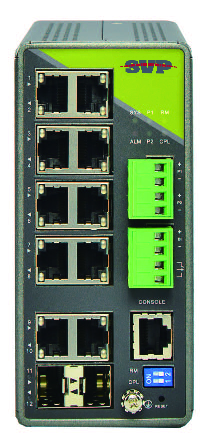 Коммутатор PoE SVP-SI8222MPpH-S-DR