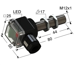 Датчик индуктивный бесконтактный PS2-12M80-6B31-B
