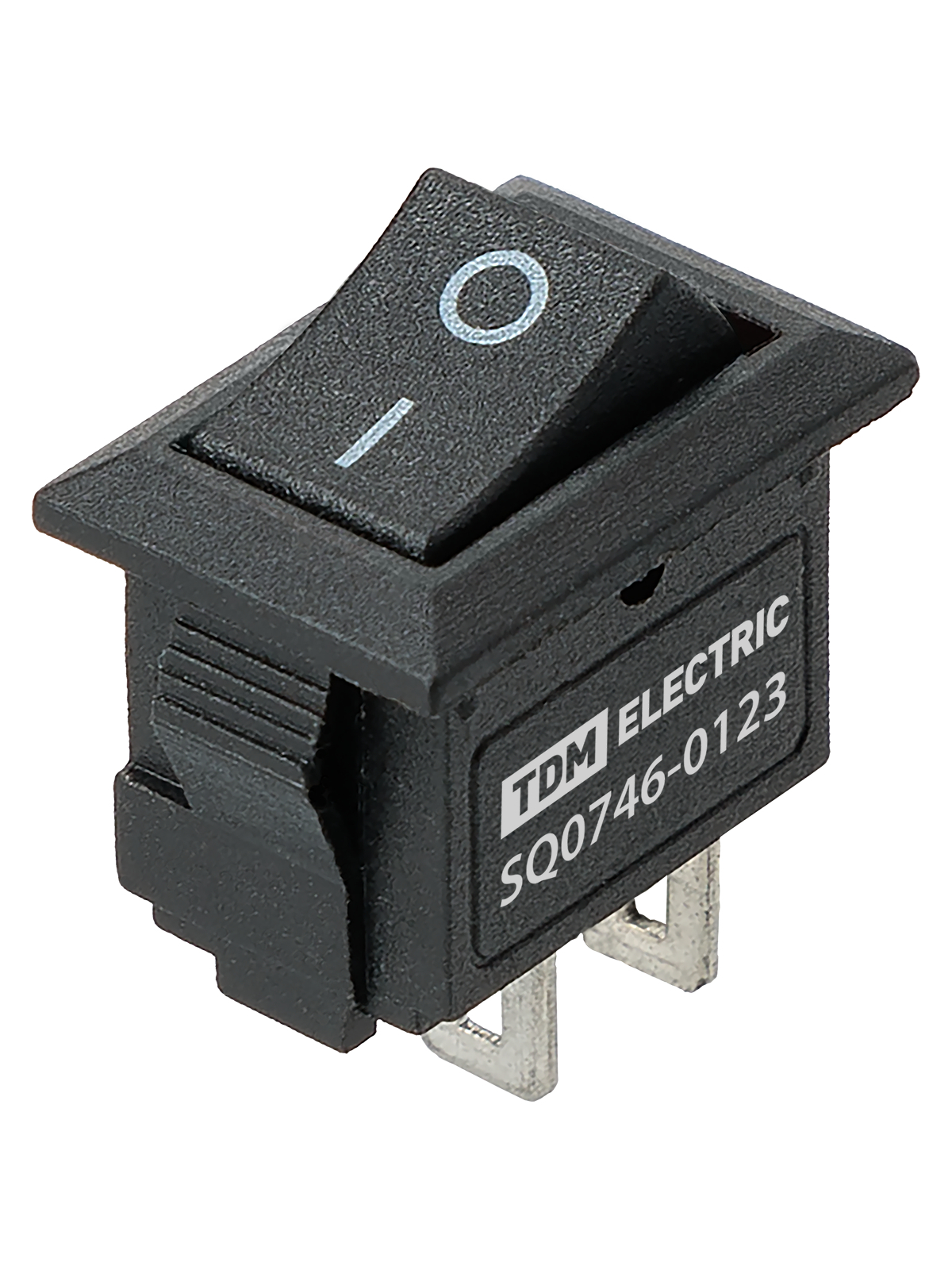 Выключатель автоматический TDM ELECTRIC SQ0746-0123 KCD11-101 250В AC/DC, 1P, 3А, (2с), ON-OFF, черный