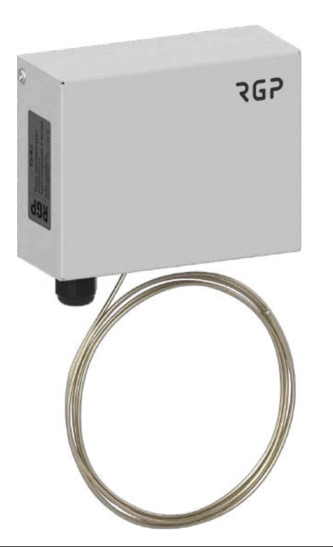 Капиллярный термостат (реле температуры) RGP TS-K3-IP30