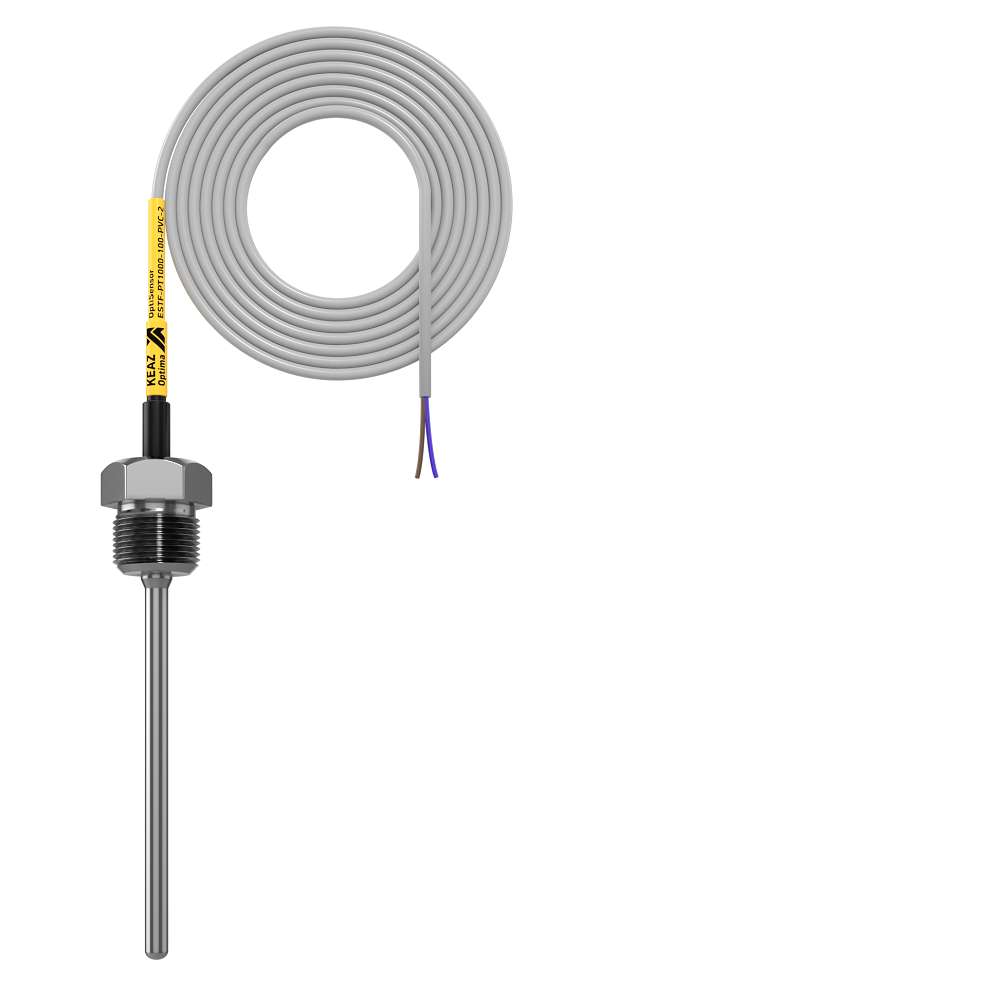 Датчик температуры КЭАЗ 286498 OptiSensor ESTF-PT1000-150-PVC-2