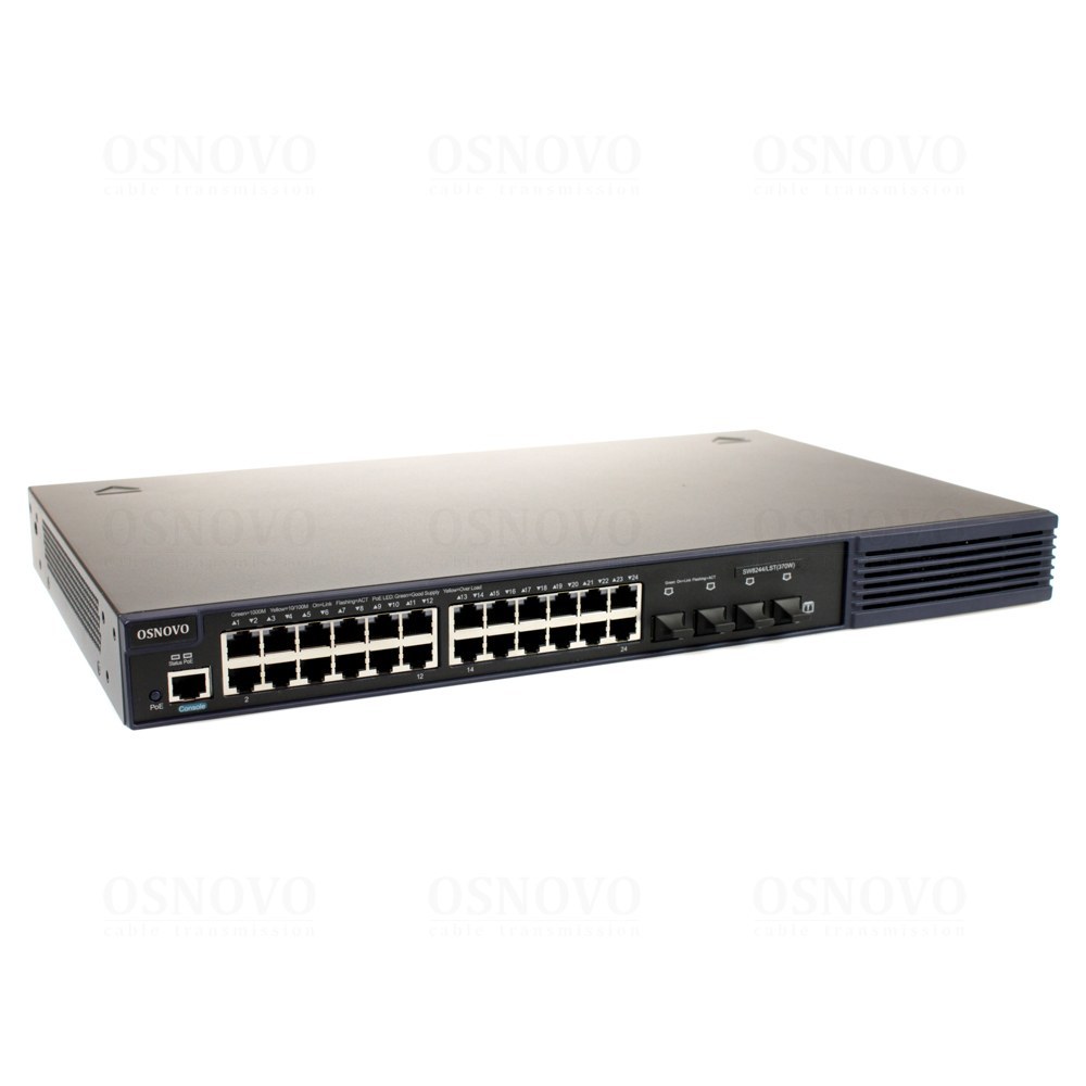 Коммутатор PoE SW-8244/LST(370W)