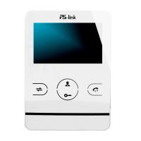 Видеодомофон проводной Ps-Link PS-402DP Белый с экраном 4,3"
