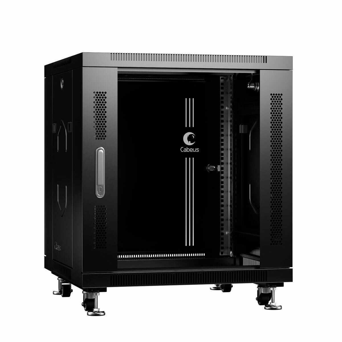 Шкаф телекоммуникационный SH-05C-12U60/80-BK (8570c)