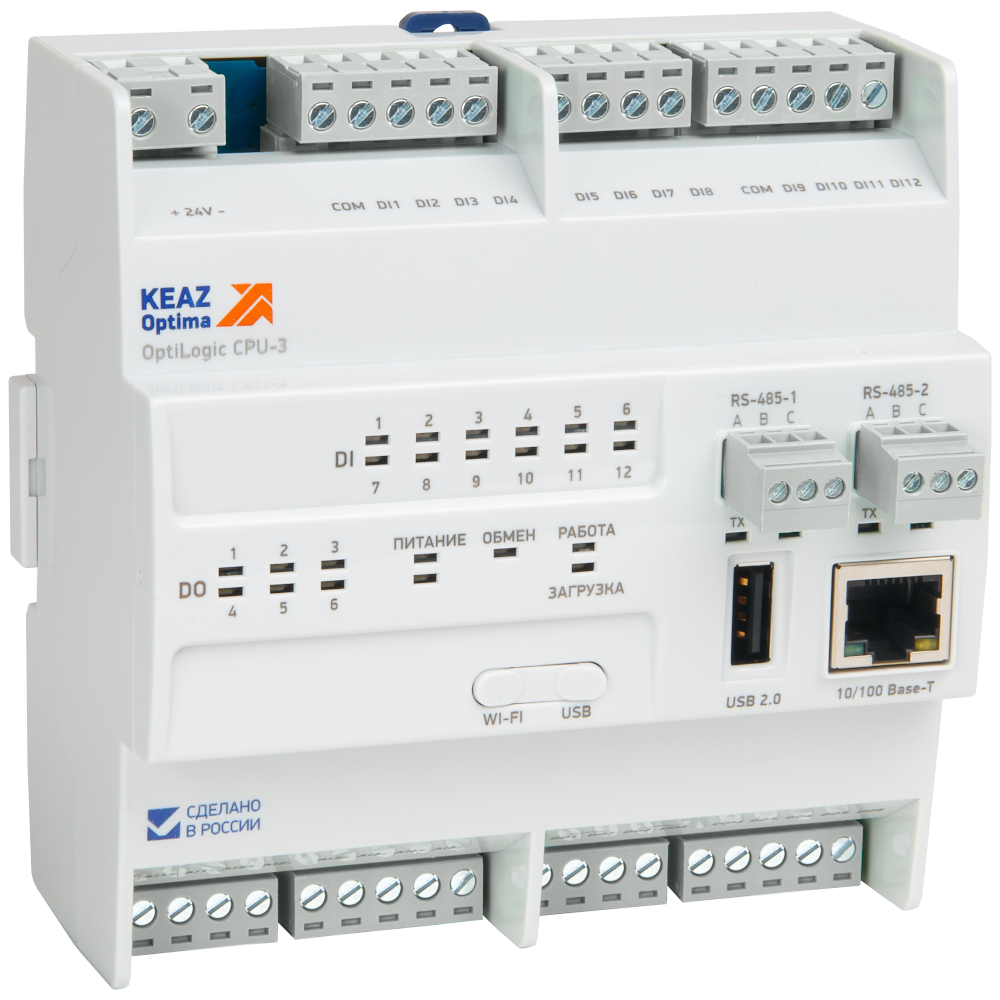 Модуль процессорный КЭАЗ 293073 OptiLogic L-CPU-3-M