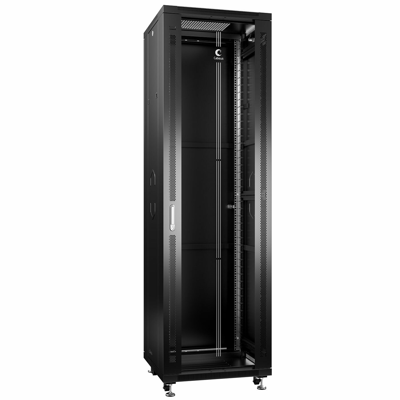 Шкаф телекоммуникационный SH-05C-42U60/80-BK (8576c)