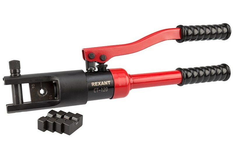 12-3062 ∙ Пресс гидравлический CT-120 для наконечников 10-120 мм² Rexant