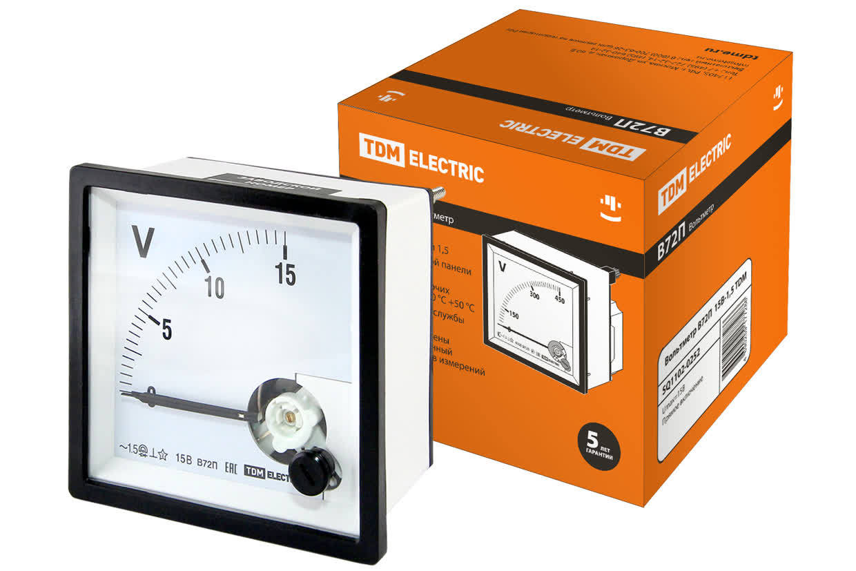 Амперметр TDM ELECTRIC SQ1102-0012 А96 100А/5А-1,5