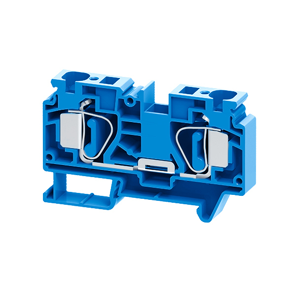 Клемма пружинная КЭАЗ 289720 OptiClip CSC-16-I-BU-76A-(1,5-16)-синий