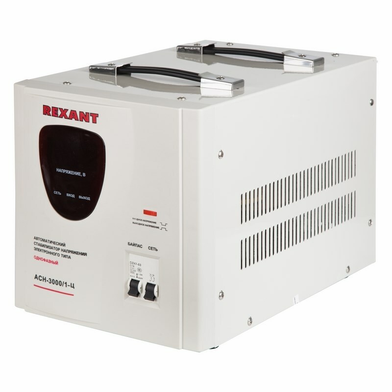11-5004 ∙ Стабилизатор напряжения AСН-3 000/1-Ц REXANT