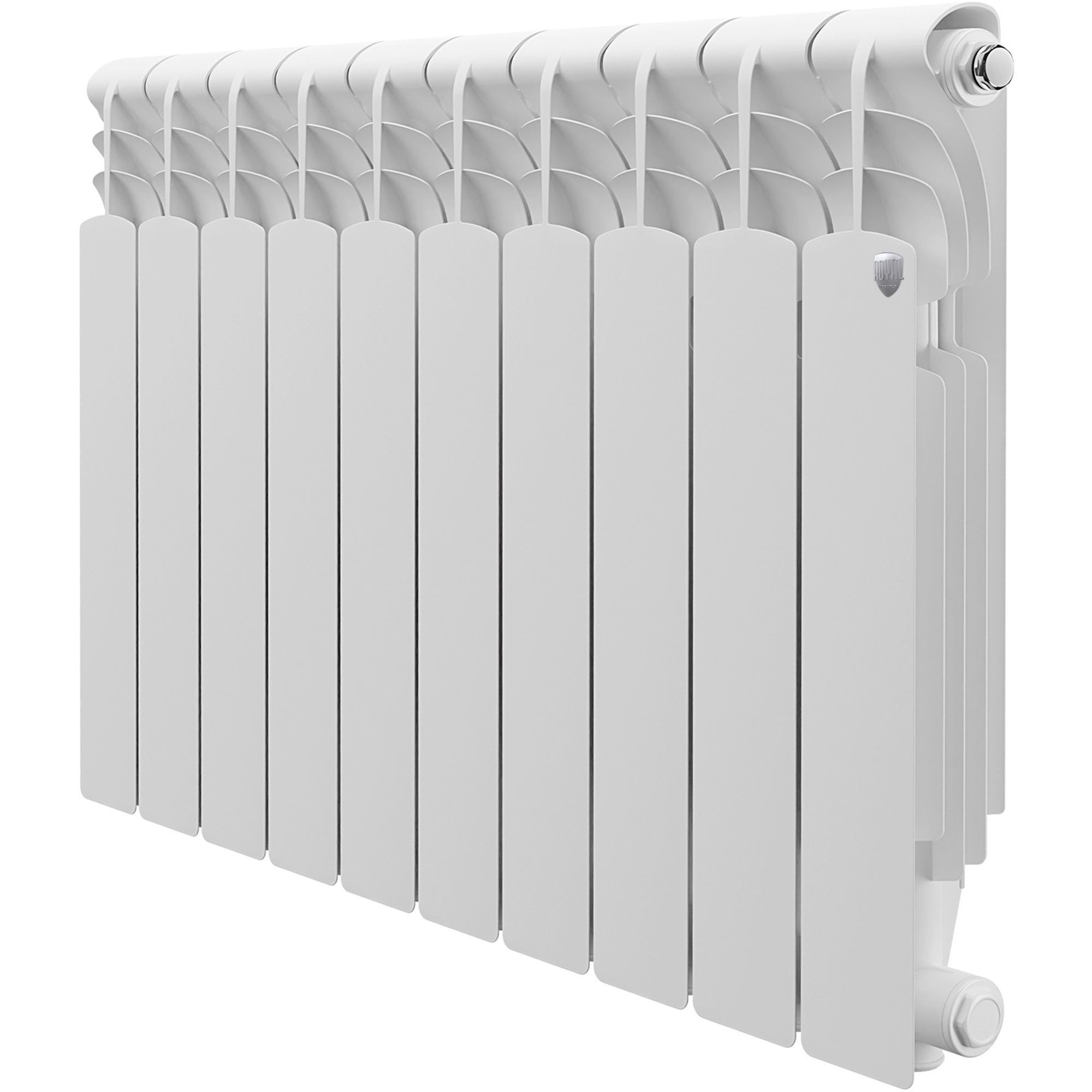 Радиатор алюминиевый секционный Royal Thermo Revolution 500 2.0 - 10 секций