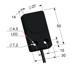 Датчик индуктивный бесконтактный PS2-32-8B11-K