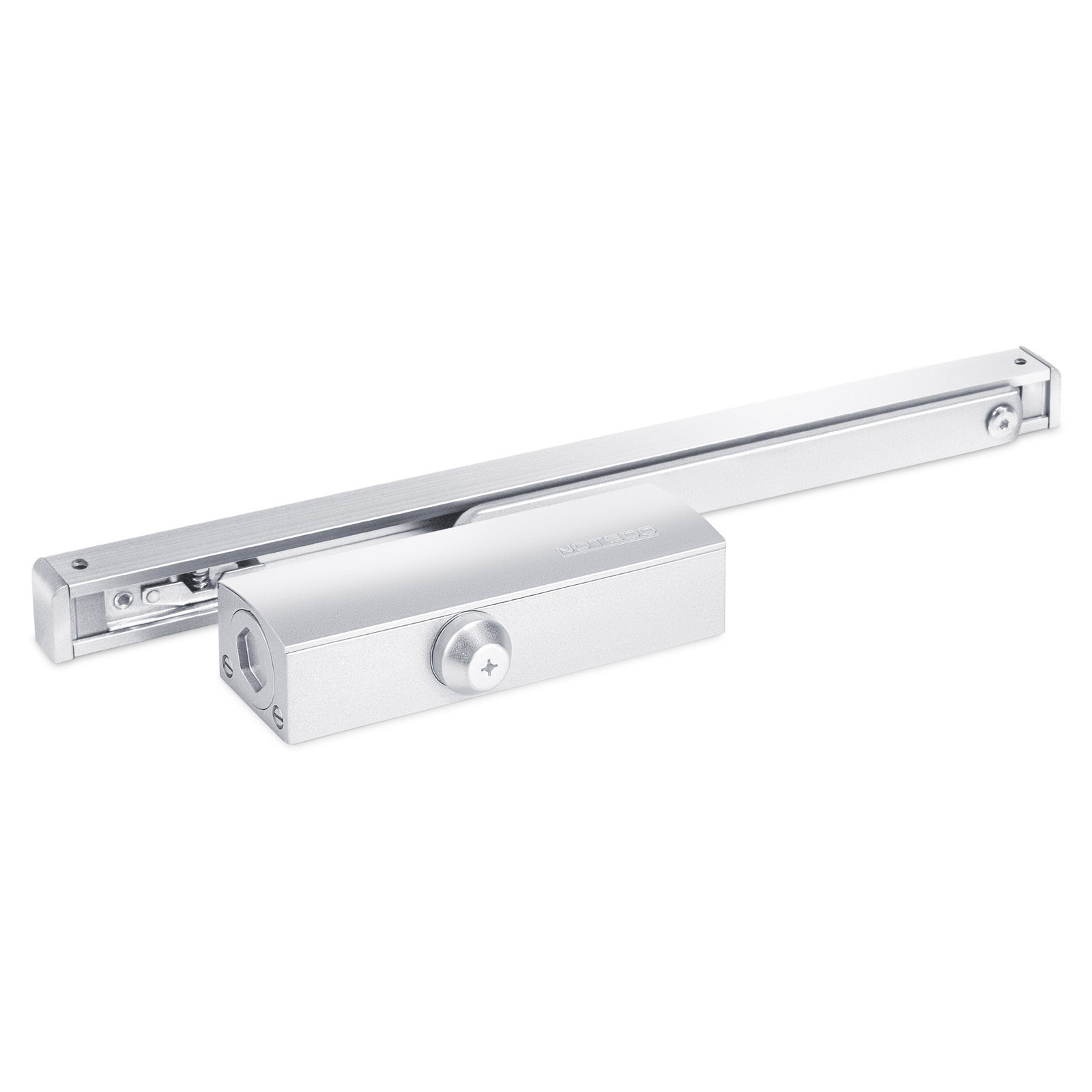 Доводчик дверной DC-075 SL+HO (серебро)