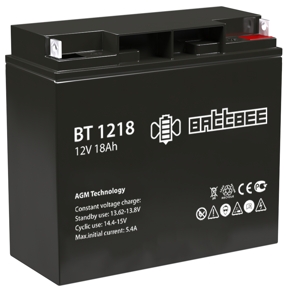BT 1218 ∙ Аккумулятор 12В 18 А∙ч