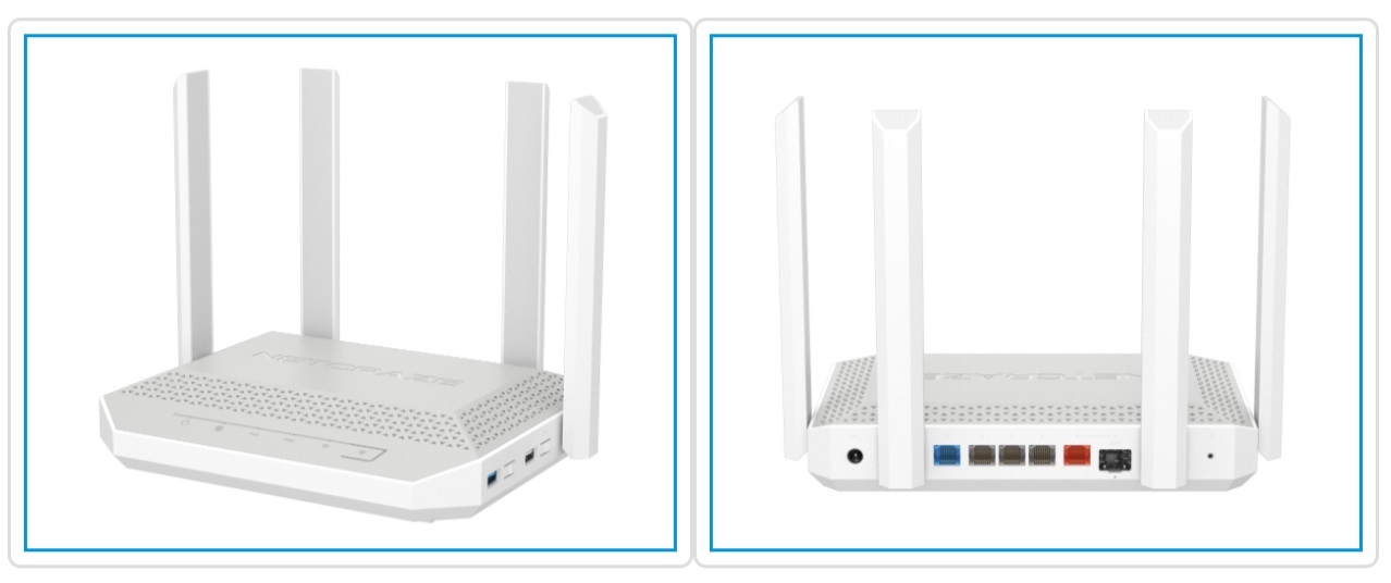 Роутер беспроводной Netcraze Giga (NC-1012)