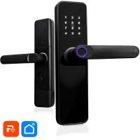 Дверной замок WIFI PS-Link PS-F2 биометрический, сканер отпечатков пальцев, временный пароль, сенсорная клавиатура