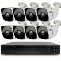 Комплект видеонаблюдения AHD 8Мп Ps-Link KIT-C808HD 8 камер для улицы