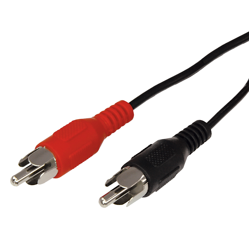 17-0103 ∙ Шнур REXANT 2 RCA - 2 RCA, 1.5 м, черный
