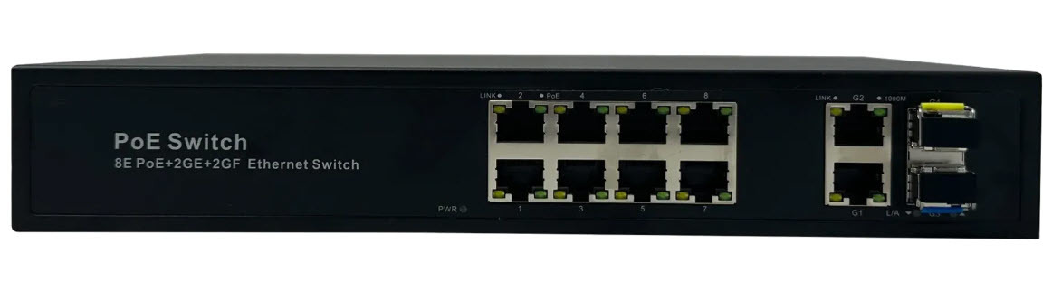 Коммутатор PoE Тромбон IP-К08