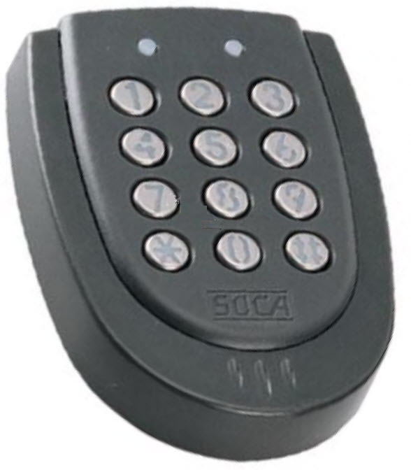 Кодонаборная клавиатура ST-120EA (black)