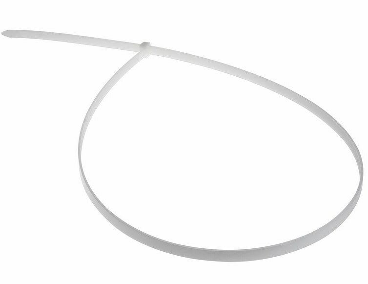 Стяжка Хомут nylon 250x3,6 мм 100 шт. белый Tantos (07-0250)