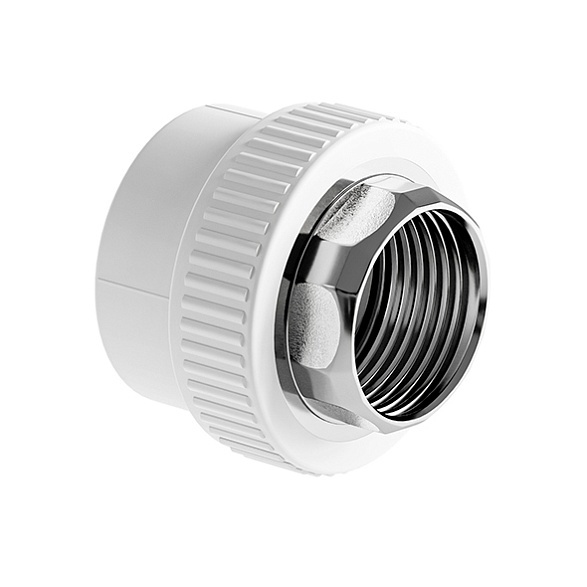 Муфта комбинированная (под ключ) Муфта SLT AQUA PP-R комб. ВР 90×3" под ключ
