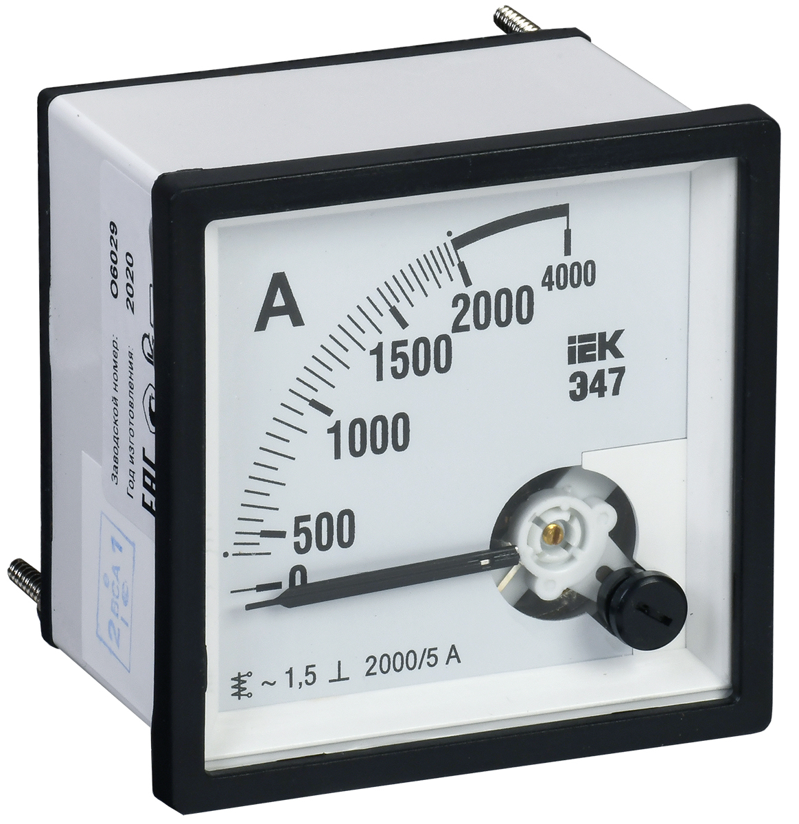 Амперметр IPA20-6-2000-E ∙ Амперметр Э47 2000/5А кл. точн. 1,5 96х96мм