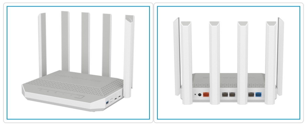 Роутер беспроводной Netcraze Hero 5G (NC-4110)