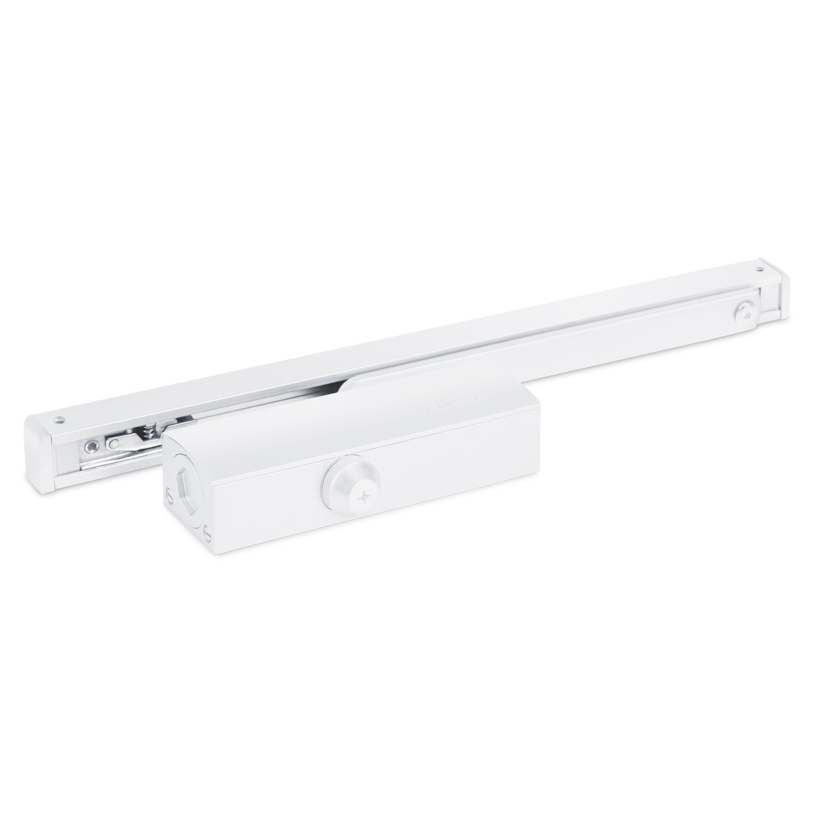 Доводчик дверной DC-075 SL+HO (белый)