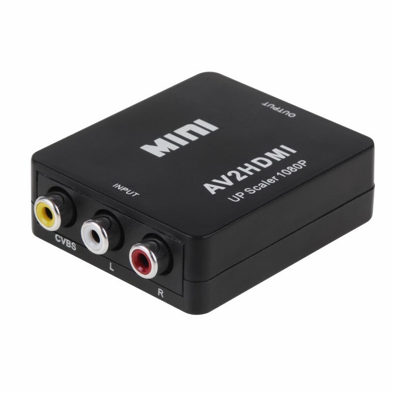 17-6939 ∙ Конвертер 3 RCA на HDMI, пластик, черный REXANT