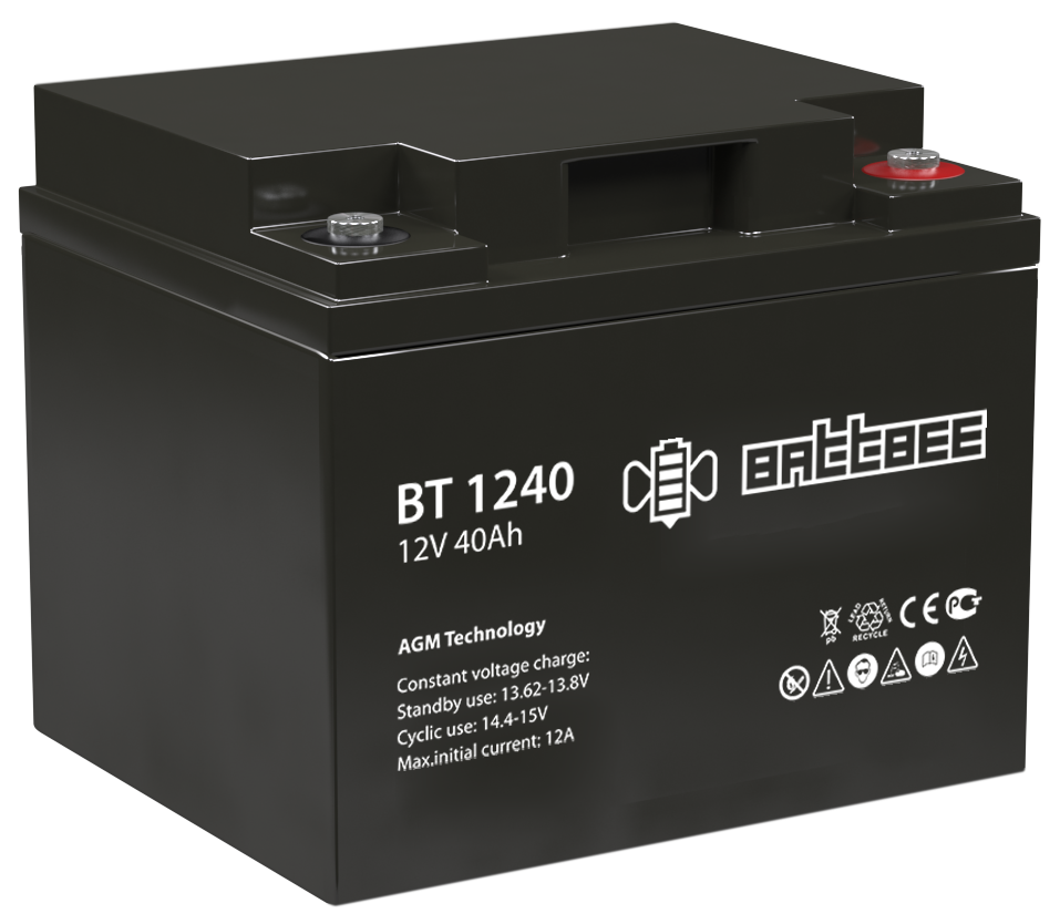 BT 1240 ∙ Аккумулятор 12В 40 А∙ч