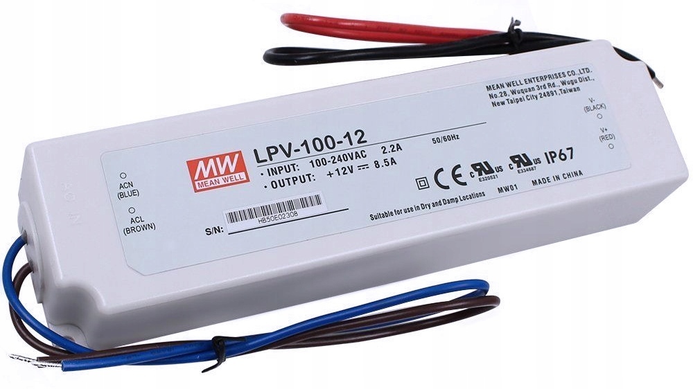 Источник питания LPV-100-12
