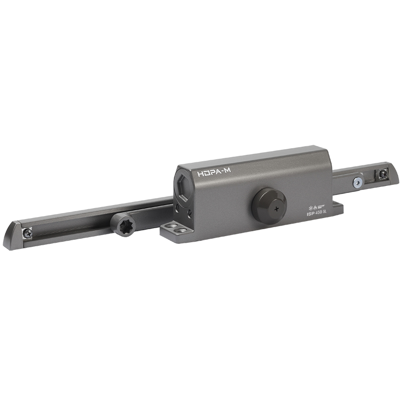 Доводчик дверной Isparus 450 Slider (графит)