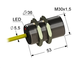 Датчик индуктивный бесконтактный PS2-30M53-15N21-K