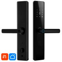Дверной замок WIFI Ps-Link PS-Z13-TY с отпечатком пальца / сенсорный / Чёрный