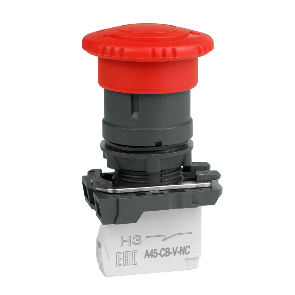 Кнопка аварийного отключения КЭАЗ 332193 OptiSignal D22 C5-ESTR-11 (XB5AS8445)