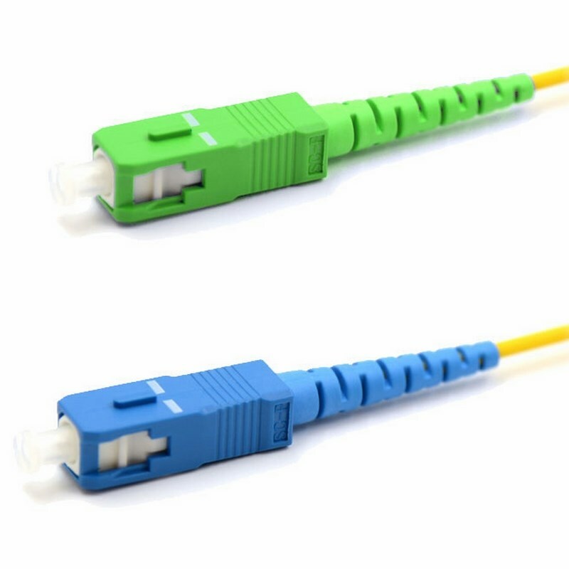 50-2052 ∙ Патч-корд оптический переходной (SM), 9/125 (OS2), SC/APC-SC/UPC, (Simplex), LSZH, 3м