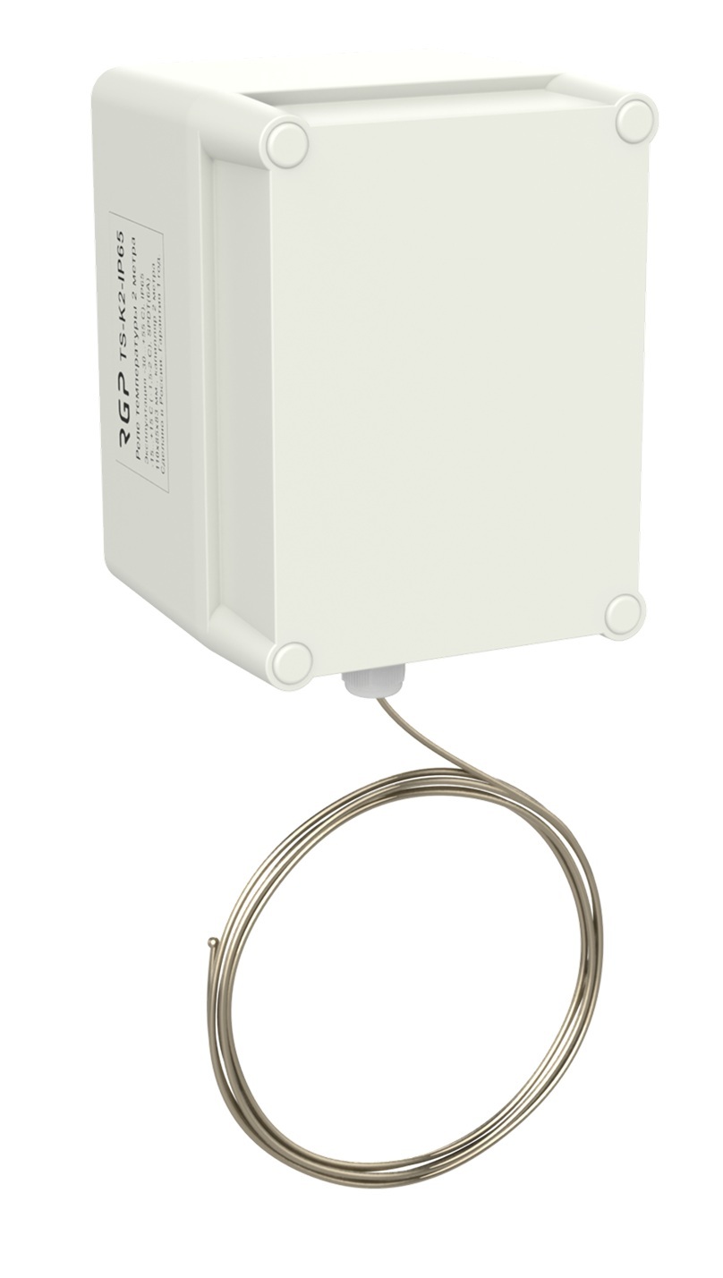 Капиллярный термостат (реле температуры) RGP TS-K6-IP65