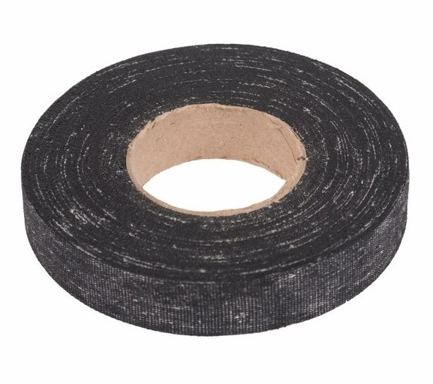 09-2402 ∙ Изолента х/б 20х0,35 мм (ролик 16,7 м/200 г) (1-ПОЛ) REXANT