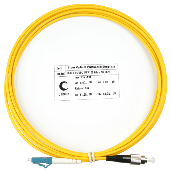 Патч-корд оптический FOP(s)-9-LC-FC-3m (7513c)