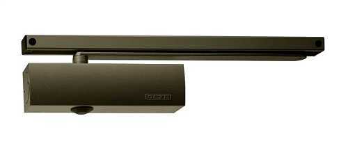 Доводчик дверной TS 5000 S EN2-6, тело без тяги, BC+DC (коричневый, тёмная бронза)