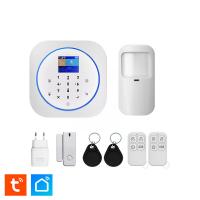 Охранная сигнализация WIFI/GSM Ps-Link G12 для дома и офиса, до 100 беспроводных датчиков, белый корпус