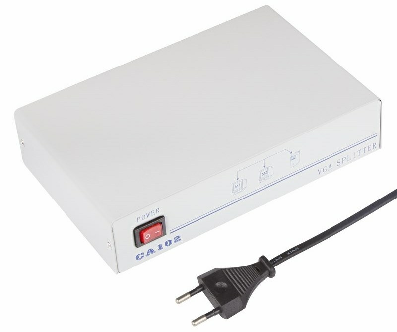 17-6922 ∙ Делитель гнездо VGA на 2 гнезда VGA, 150 МГц, металл REXANT