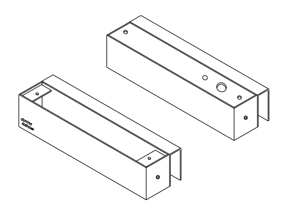 U-адаптер для крепления якоря DBA-102 Glass Comfort (8010953)