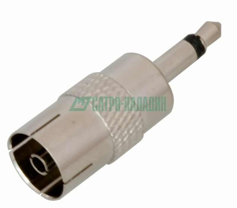 05-2304 ∙ Переход штекер 3.5 мм mono-гнездо TV REXANT ∙ кратно 50 шт