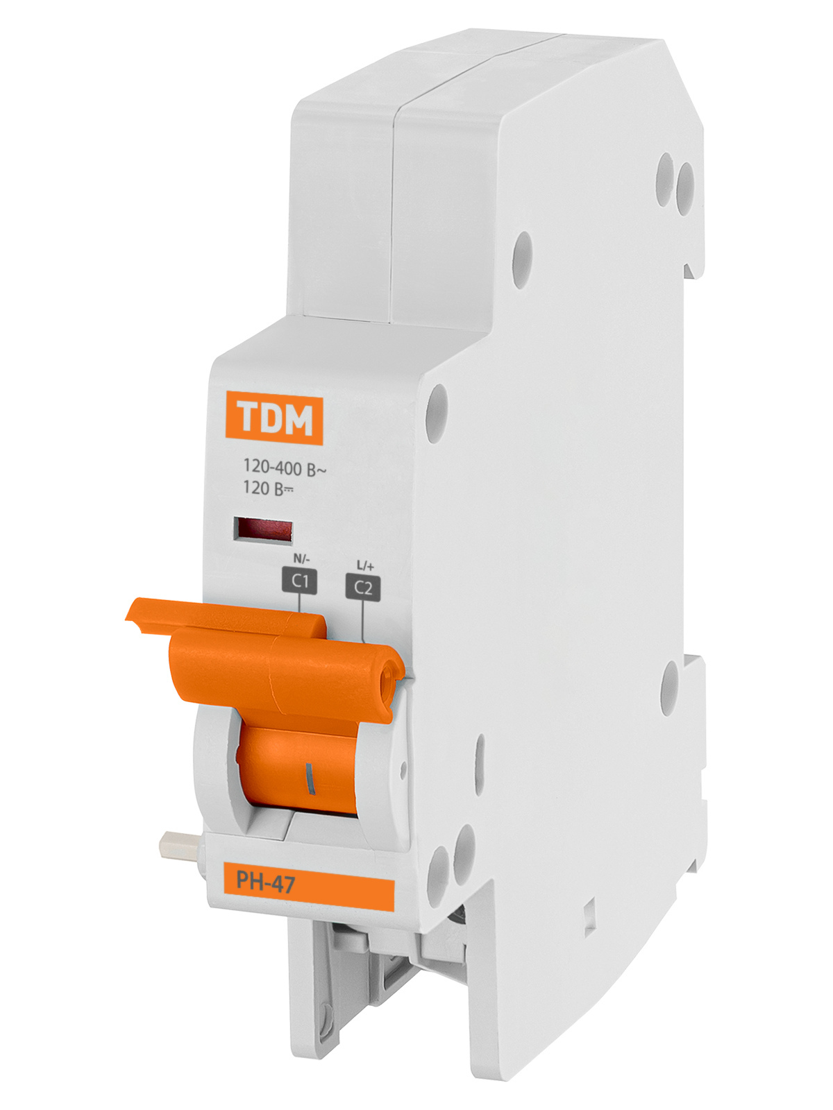 Расцепитель независимый TDM ELECTRIC SQ0206-0222 РН47 (для ВА47-60) 12/24В AC/DC
