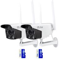 Комплект видеонаблюдения WIFI 5Мп Ps-Link KIT-XMS502-WIFI 2 камеры с картами памяти 32Гб