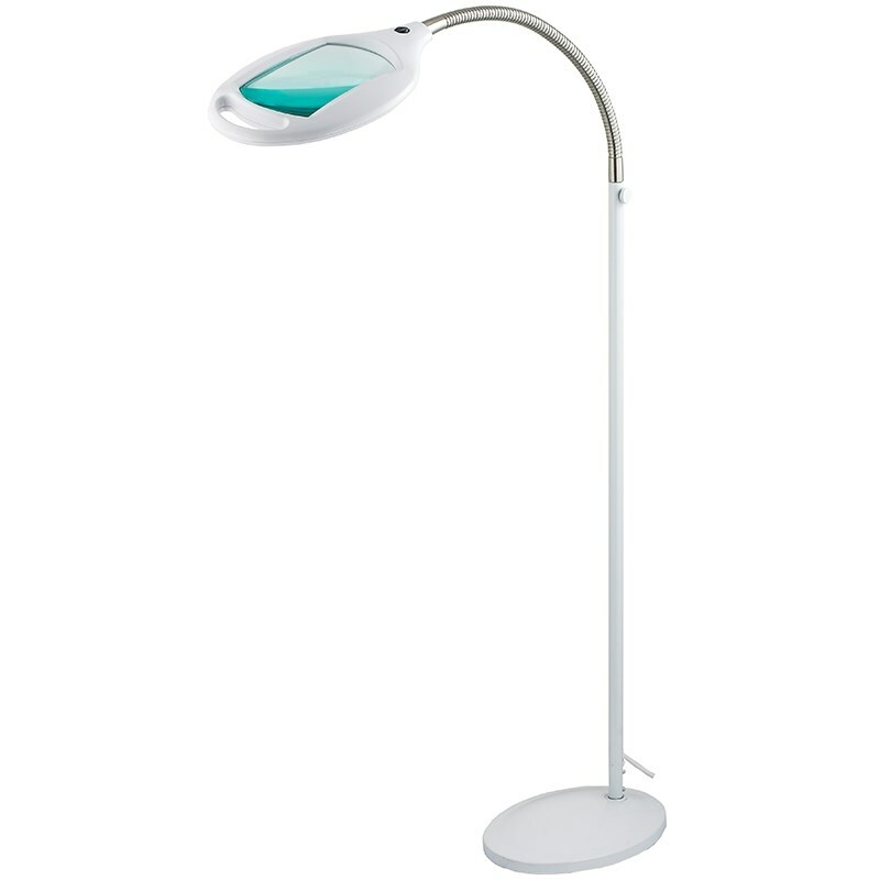 31-0512 ∙ Лупа напольная REXANT, 3D, с подсветкой 42 LED, белая