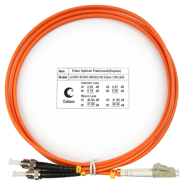 Патч-корд оптический FOP-62-LC-ST-1,5m (7612c)