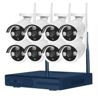 Комплект видеонаблюдения WIFI 3Мп Ps-Link C308W 8 камер для улицы, беспроводное подключение